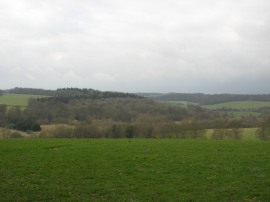 View over the Chess Valley