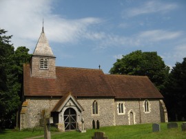St Mary & St Nicholas church at Saunderton