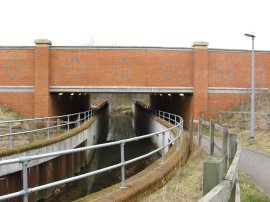 The A131 underpass