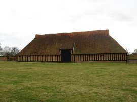 The rear of the Wheat Barn