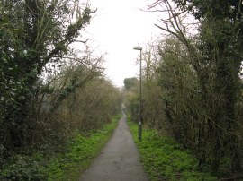 Footpath leading to Elmstead Lane