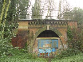 Southern Entrance to the Crescent Wood rail tunnel