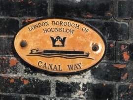 Canal Way Plaque