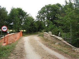 The start point of stage 8, Old Wimpole