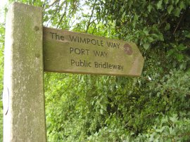 Wimpole Way Signpost