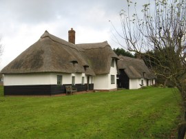 Cottages by Church End Farm