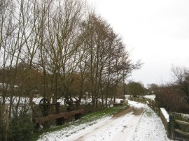 Path approaching Gatesbury