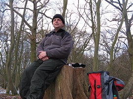 Resting in Buckney Wood