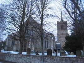 St Mary's church in Standon
