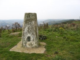 Trig Point, top of Dover Hill