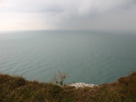 Rain over the Channel