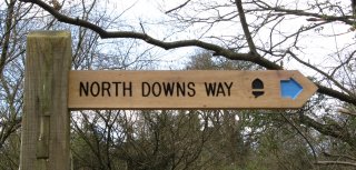 North Downs Way Waymarker