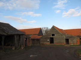 Old Barns at Fristling Hall
