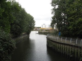 Mouth of the River Wandle