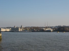 View across to Greenwich