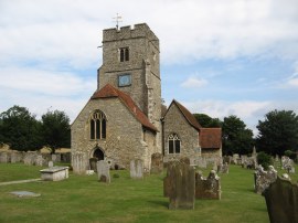 St Mary and All Saints church at Boxley