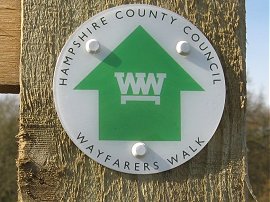 Wayfarers Walk Waymark