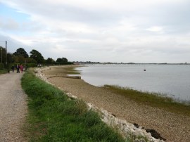Approaching Emsworth