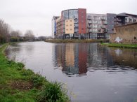 River Lea by the Hertford Union Canal