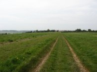 View back to Almshoe Bury