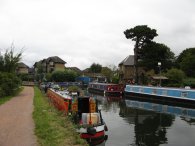 Canal boats at Ware