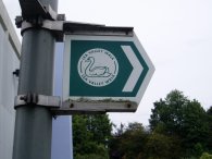 Lea Valley walk signpost
