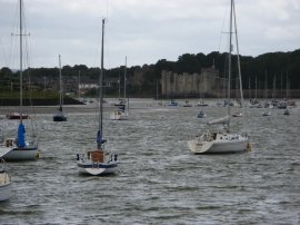 View towards Upnor Castle