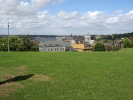 View down the Medway