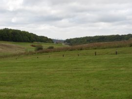 View over Farleigh Court Golf Course