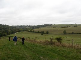 View back to Nore Hill