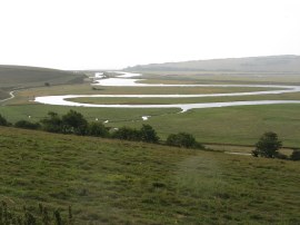 Meanders of the Cuckmere River