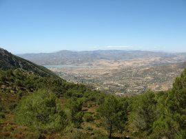 View towards Lake Viuela