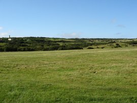 Field besides Penhale Sands