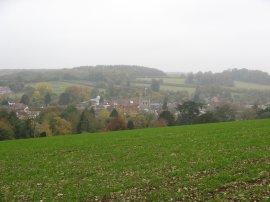 View over Amersham Old Town