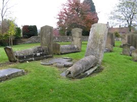 Gravestones, St Mary's Church, Amersham