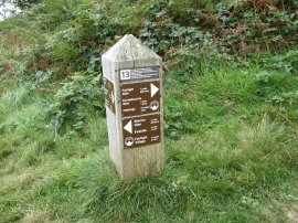 Way Marker, Hastings Country Park