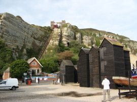 East Hill Funicular, Hastings