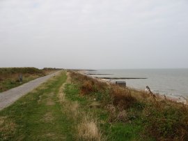 Path above Minnis Bay