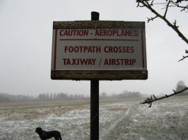 Small airstrip nr Edenbridge