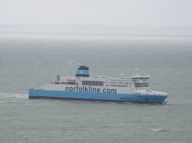 Ferry near Dover