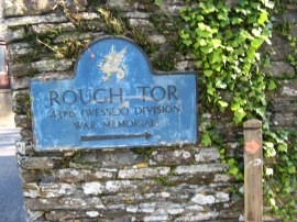 Sign by Roughtor Road