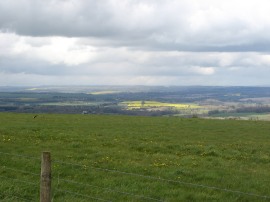 View down to Hungerford